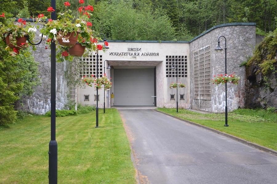 Entry portal at nedrer ø ssamatga电厂